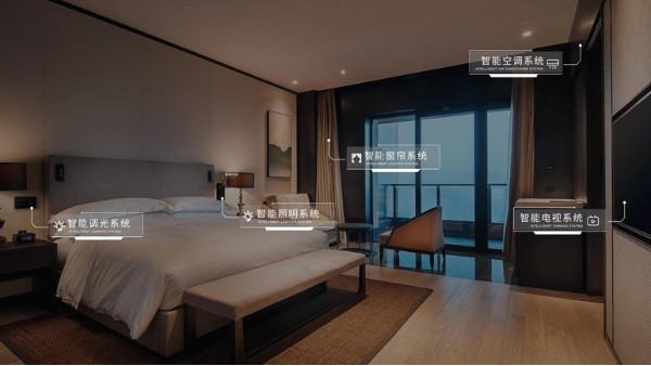 酒店客控系統節省布線費用，增加客人安全度