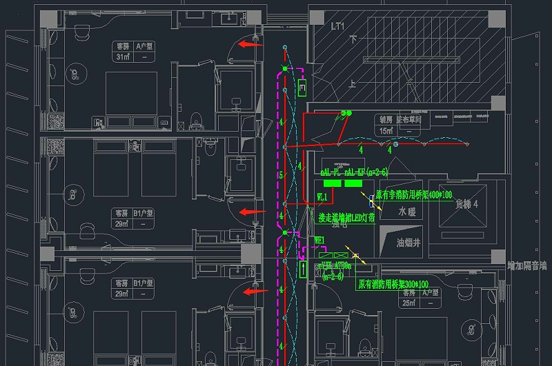 酒店智能消防系統控制圖